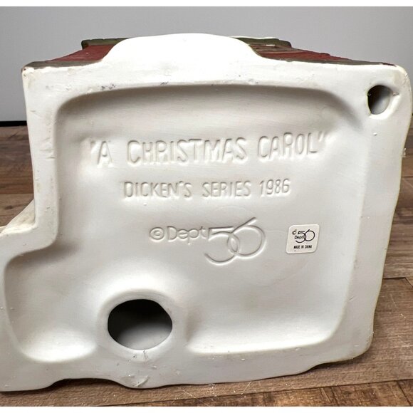 Dept 56 6500-5 Dickens Fezziwigs Warehouse Heritage Village - Picture 5 of 7